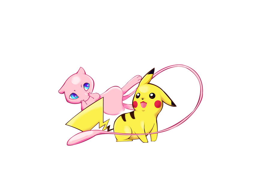 pikachu_and_mew_by_madeye01-d4ntmbp.png